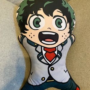 My Hero Academia Izuku Midoriya Deku Pillow Multi-Color